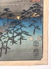 Hiroshige  kuzunohama  From Famous Views Of Sixty Odd Provinces 1853 Original