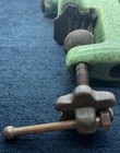Harper Vintage Green Enameled Cast Iron Kitchen Meat Grinder  1000 England