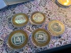 2003 Imperial Palace Las Vegas Casino  10 Gaming Token Chip  999 Silver