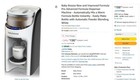 Baby Brezza New Improved Pro Advanced Formula Bottle Dispenser Machine
