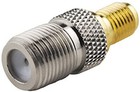 Sma Female To F Type Female Antenna Adapter Jack Coax Rf Barrel Connector