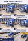 Wax Additive - 4 Oz Surfacing Agent For Use With Gelcoat And Polyester Resins