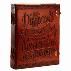 Handmade Leather Journal Notebook Vintage Writing Diary 7x5 Blank Pages Gift