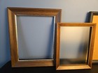 Lot Of 5 Vtg Antique Rustic Wood Picture Frames Gallery Wall Assorted 8x10 9x12