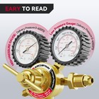 Arccaptain Nitrogen Gas Regulator 0-800 Psi 0-4000psi Output Pressure Cga580 New