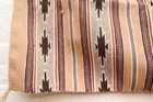 Antique Navajo Rug Native American Indian Vtg Weaving 38x23 Wide Ruins Striped