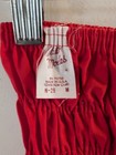 Vintage 70 s -80 s Malco Modes Red  Ruffle Square Dance Pettipants Size M