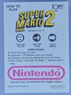 Super Mario Bros  2 Nintendo 1989 No 434 Vintage Trading Card