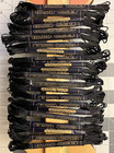 Vtg J   P Coats Strandsheen Boilfast Color 12 Black Thread 4 Yrd Rayon  22 Pcs 