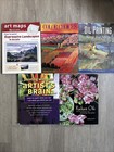 Lot Of 5 Oil Painting Books Radiant Oils Color Choices  Art Maps Artist Brain