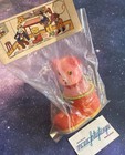 Vtg Celluloid Cat Kitten In Boots Toy New Old Stock Sealed Nos   See Pics