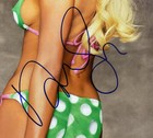 Natalie Gulbis Signed Autographed 8x10 Golf Sexy Photo Auto Jsa Ss46959