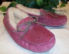 Uggs Ugg Australia Dakota Slippers Moccasins Deep Rose Pink 6 5612 Read