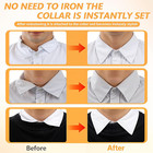 150pcs Collar Stays For Polo Shirts  Clear Shirt Collar Stays  No Curl Collar Po