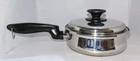 Vtg Permanent Mc2000 Multi-core Sauce Pan 1  q Pot   Lid 5 Ply Stainless Steel A 