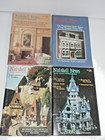 Nutshell News Miniatures Hobbyist Magazine 1984 Lot Of 8 Dollhouse Furniture
