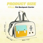 Soft-sided Cat Carrier Travel Pet Carrier Breathable Dog Carrying Case Beige