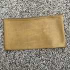 Wells Fargo Bank Money Deposit Bag Zip Stagecoach Yellow Gold Pouch Vintage Rare