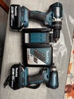 Makita 18v Lxt Brushless Cordless Hammer Drill   Impact Driver   2 4ah Batteries