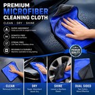 Microfiber Car Detailing Towels 3  5  10 Packs Soft Lint Free Cleaning Cloths