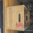 Harris Vintage Wooden Beer Crate Box  brewed By  Breweriana
