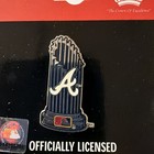 Atlanta Braves  World Series Champions Trophy Pin