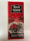 1952 Rock Island Time Tables - Route Of The Rockets - Route Map - Graphics