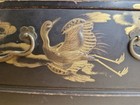 Antique Chest Cabinet Chinese Lacquer Small 