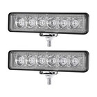 10 000lm Off-road Led Light Bar  2-pack 48w Led Lights Bar Car Driving Fog