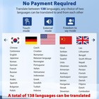 Language Translator Earbuds Real Time Two Way Translation 150 Languages