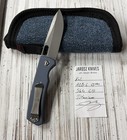 Jesse Jarosz Custom Knives Kali Liner Lock Slate G10 Aeb-l