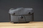 Olympus Black Leather Ever-ready Camera Case cover Great Vintage Condition