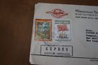 Honduras Commercial Air Mail Cover  1980 Free Shipping