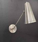 Wall Sconce Vintage One Piece Brush Chrome Sputnik Light Italian Brass Light