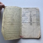 Vintage  time Book Weekly  To Record Hours And Wages Of Employees 1953