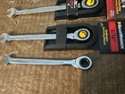  new  Gearwrench 7 Piece Sae Ratcheting Combination Wrenches 1 4  - 3 4 