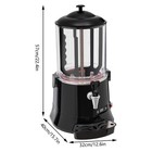 Commercial 10l Hot Chocolate Machine Drinking Hot Chocolate Cocoa Dispenser 400w