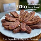 Organic Sun Dried Bananas Bulk Value Pack Gift Set - No Sugar Added - No Pres   