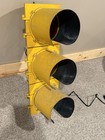 Vintage -rare- Econolite Signal 8  Glass  Lens Traffic Light - Cast Aluminum 2