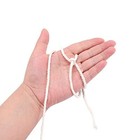 Macrame Cord 3mm Natural Cotton 218 Yards  200 Meters  