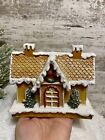 Holiday Gingerbread House Resin Tabletop Tiered Tray Decoration 5 