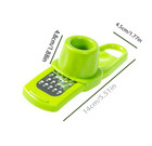 1 Pc Garlic Press Crusher - Multi-function Slicer  Mincer   Grater For Kitchen 
