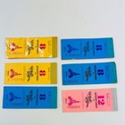 Lot Of 6 Used Vintage Walt Disney World Magic Kingdom Ticket Books W  13 Tickets
