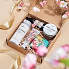 Bfflove Gift Set For Women - 5pcs Cherry Blossom Spa Gifts For Women  Birthday  