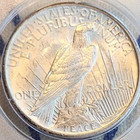 1921 Peace Dollar The First Year Issue -90  Silver Coin