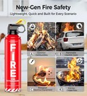 2-pack Fire Extinguisher Spray With Bracket For Home Kitchen Car Bbq Abc K Class