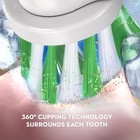 Oral-b Pro 1000 Crossaction Electric Toothbrush Black   White - 2 Pack   