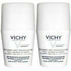 Vichy 48h Anti-perspirant Deodorant Sensitive Skin Roll-on 2 X 50ml New  Fresh