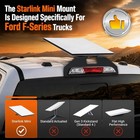 Starlink Mini Mount For Ford F150 2015   Third 3rd Brake Light Cab Mount Adapter