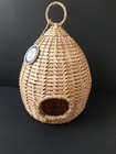 Bee Skep Handmade Hanging Basket Bird House Philippines Cottage Garden Decor 16 